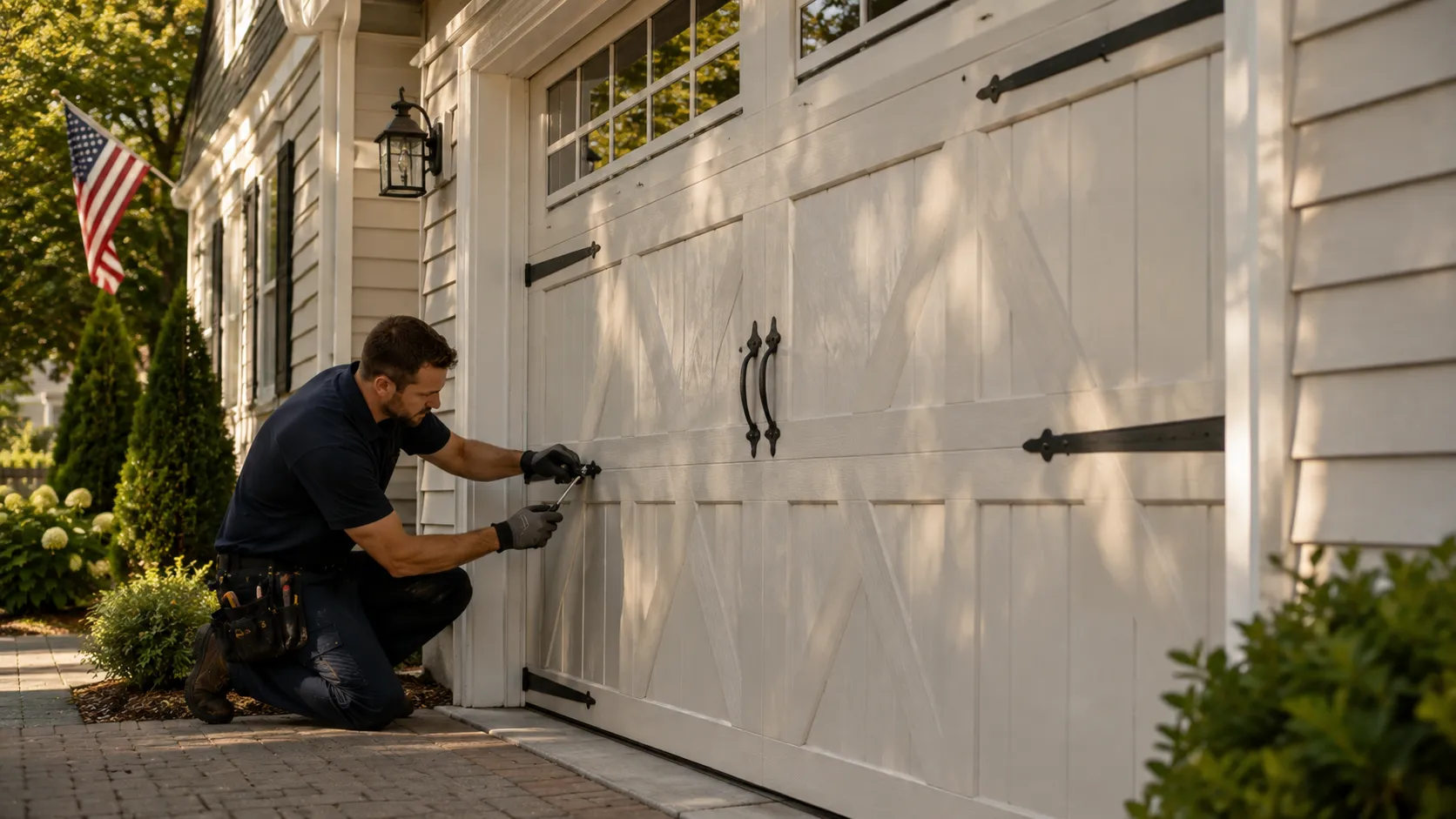 Garage door maintenance in Oklahoma City, OK